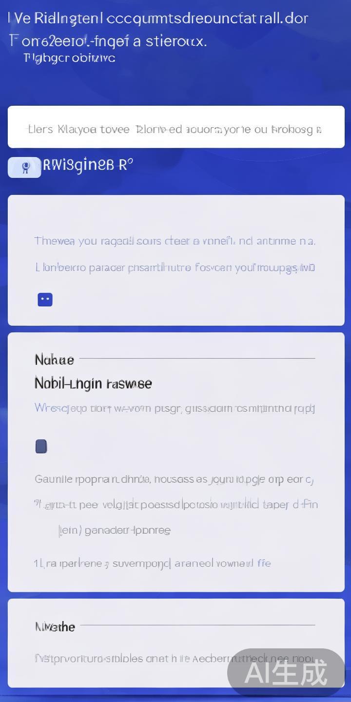 3.&nbsp;填写注册信息
*用户需合理填写个人资料，包